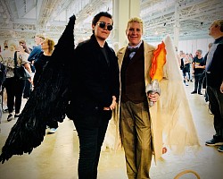 Crowley and Aziraphale ‘Good Omens’ - Cosplayers